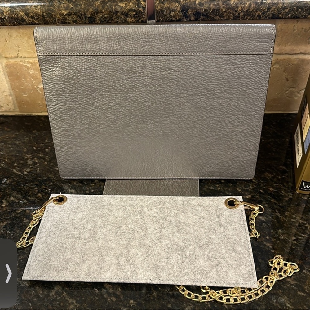 🔥Kate Spade NWOT Large Clutch, insert & chain included, shoulder bag/crossbody - Picture 4 of 11